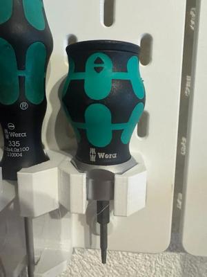 Wera Stubby Ikea Skadis Holder   