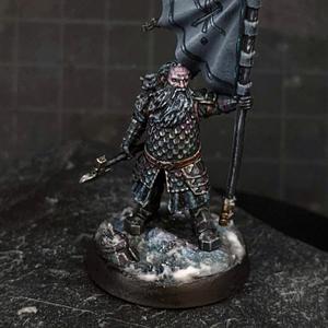 Silver Goat Dwarf Banner | Silver Goat Dwarves | Fantasy