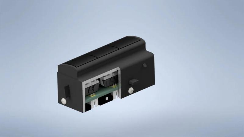 Switch panel for Peugeot 3008 and Citroen C5 V2 - Cherry MX Switches   