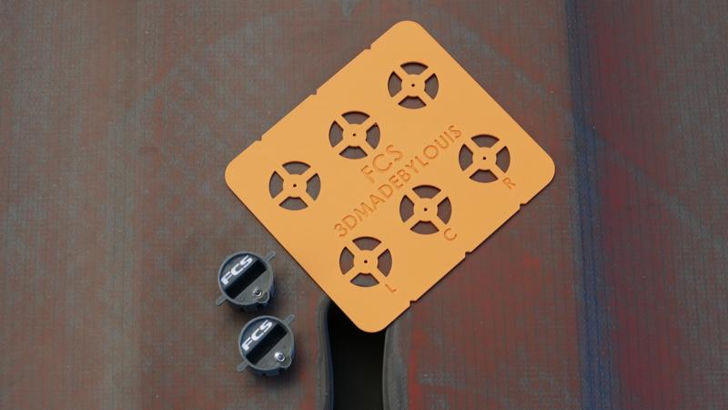 Marking template FCS X2 plugs