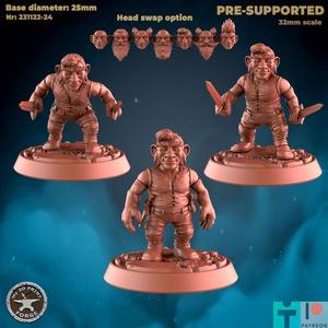Gnome Rogue Three Models
