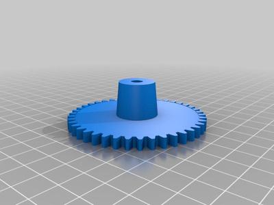 Gear wheel for stepper motor