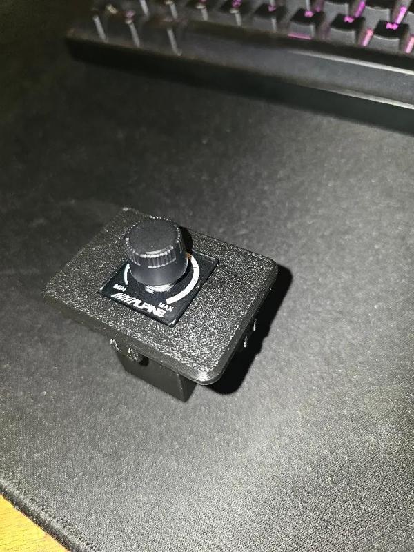 Gen 14 Ford F-150 Alpine Bass Knob Plate   
