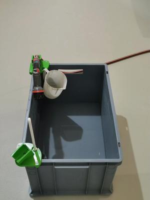 Hose and toilet brush holder for washing tools