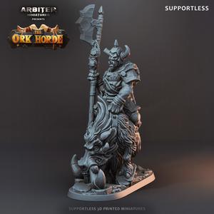 Supportless Ork War Master On Warhog