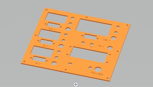 ATX Power supply Station Front Panel   