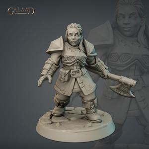 Female Dwarf fighter