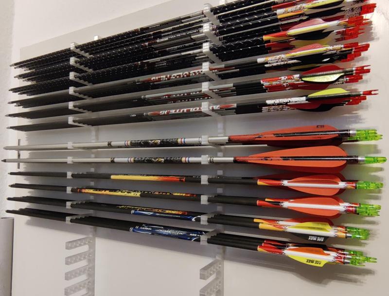 Modular arrowholder for doors/walls