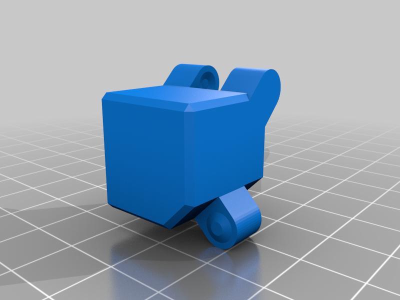 Snap-In-Place Folding Infinity Cube