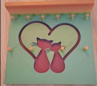 cat key holder