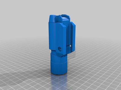 Dummy Surefire x300U to fit picatinny rail.