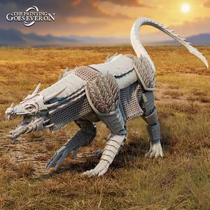 Golden Khanate War Drake - A - 2 Variants - Presupported