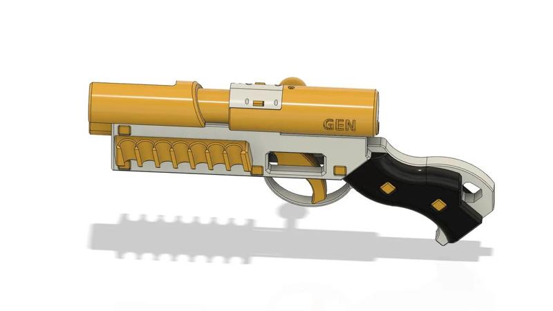 X-Shot Micro Reshell 7 v1.1 - Bolt-Action   