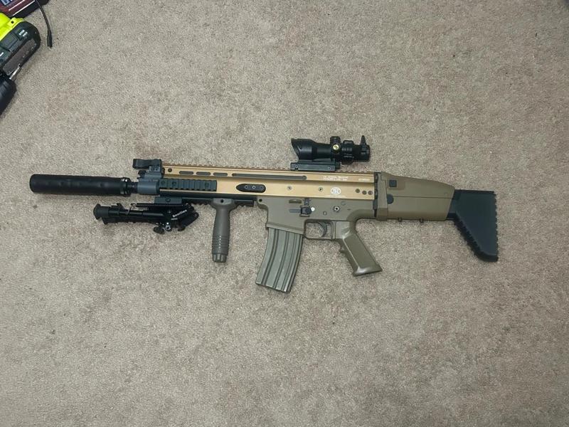 Cybergun Scar-L replacement stock   