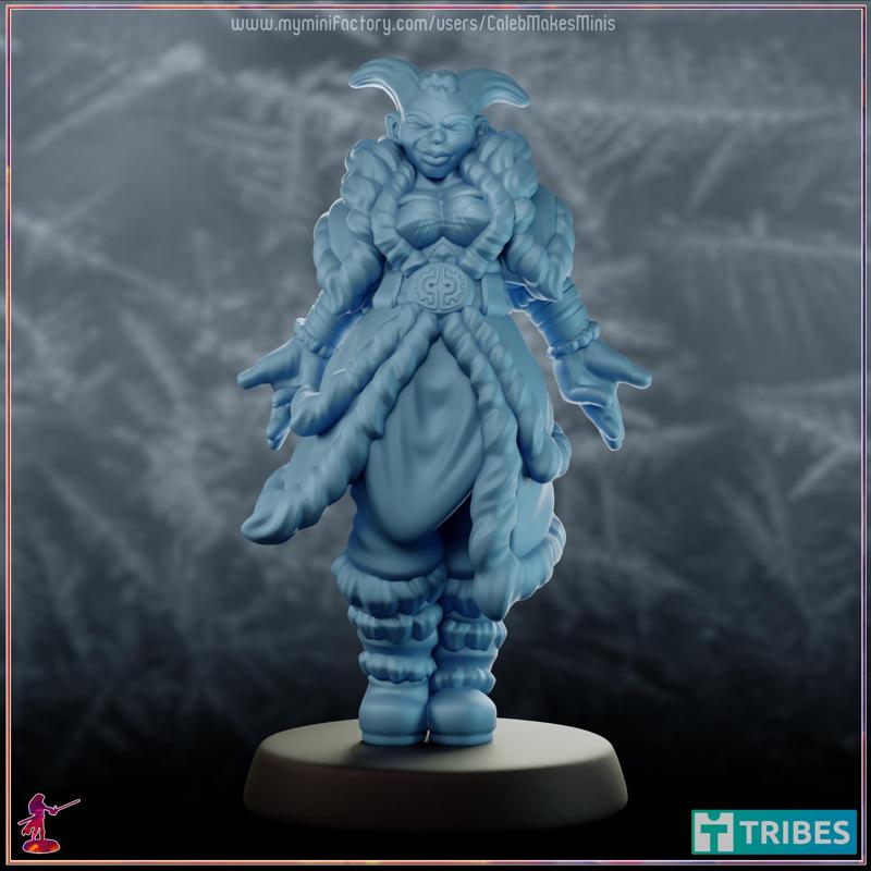  Kaniehtiio  - Hjalborn Shaman [PRE-SUPPORTED] | Half-Giants of the Midland Series