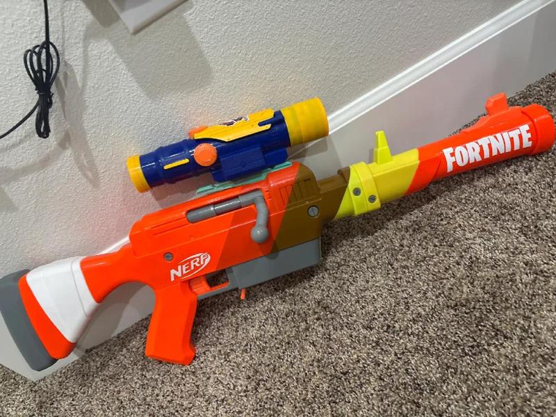 nerf fortnite hr top rail   