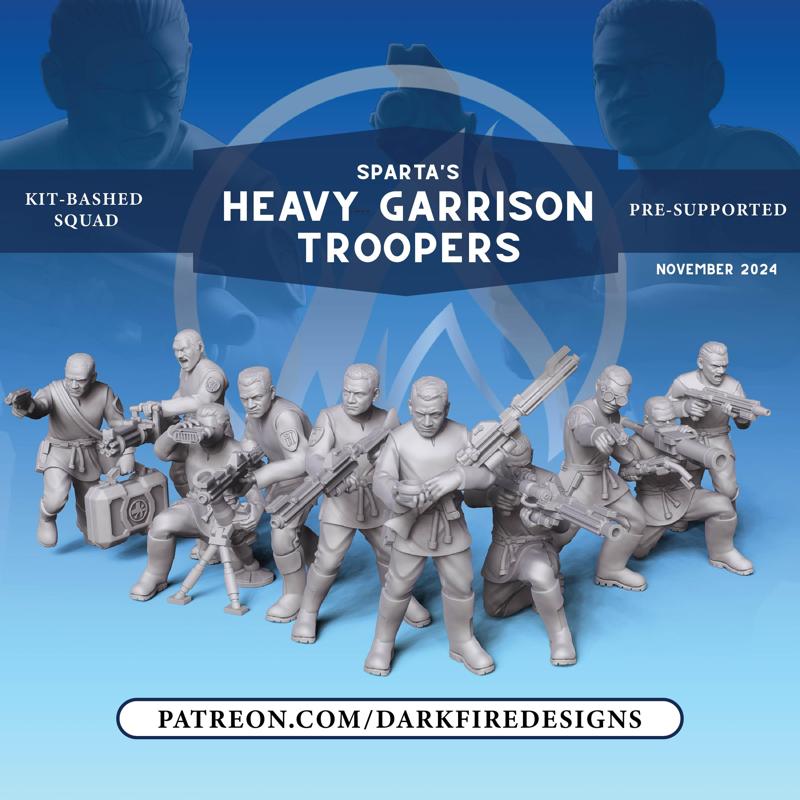 Heavy Garrison Troopers - Kitbash