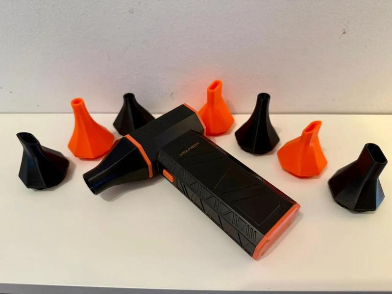 custom attachments for WOLFBOX MF50 Electric Air Duster Jet Fan   