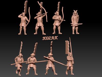 samurai infantry set 2