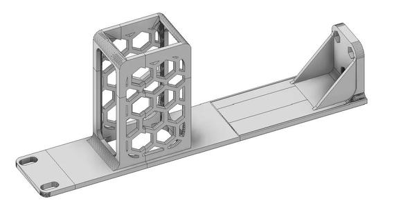 unifi poe 19-inch rack mount left hex nut 1 slot   