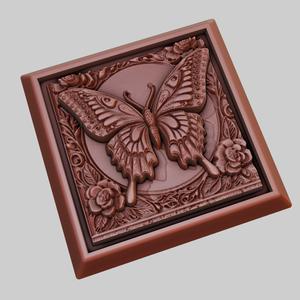 Butterfly Animal 3D Model for CNC Router Laser & 3D Printer
