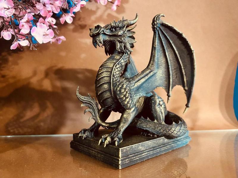 Dragon statue   