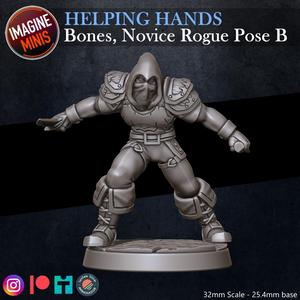 Helping Hands - Novice Rogue, Bones - Pose B