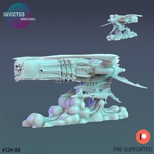 Pirate Spaceship / Corsair War Ship / Alien Battleship / Cosmic Invasion Vessel / Cyberpunk Construct / Steampunk Battle Machine / Sci-Fi Encounter