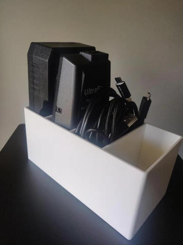 Battery Charger Desk Organiser   