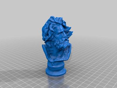 Zeus Bust Remesh
