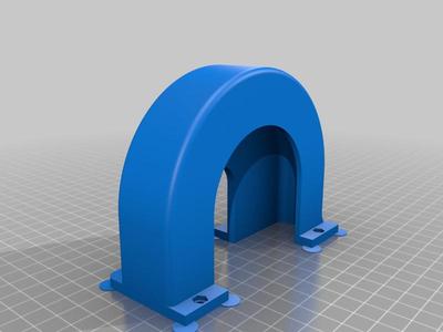 SUPORTE E PROTEÇÃO SERRA CIRCULAR PARA FURADEIRA V2