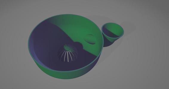 Veggie washing bowl