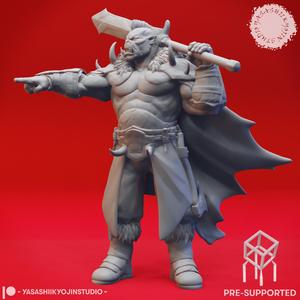 Orc Warchief - Tabletop Miniature (Pre-Supported)