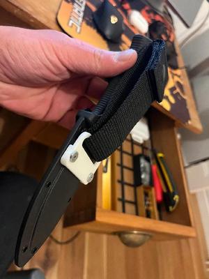 Cold Steel Pendelton Hunter Sheath/Belt Loop Fix   