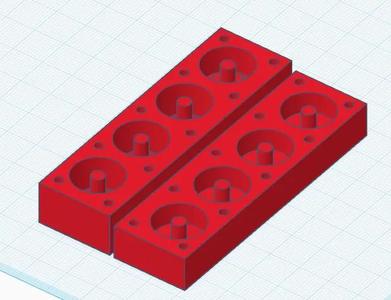 ender 3 bed spacer mold   