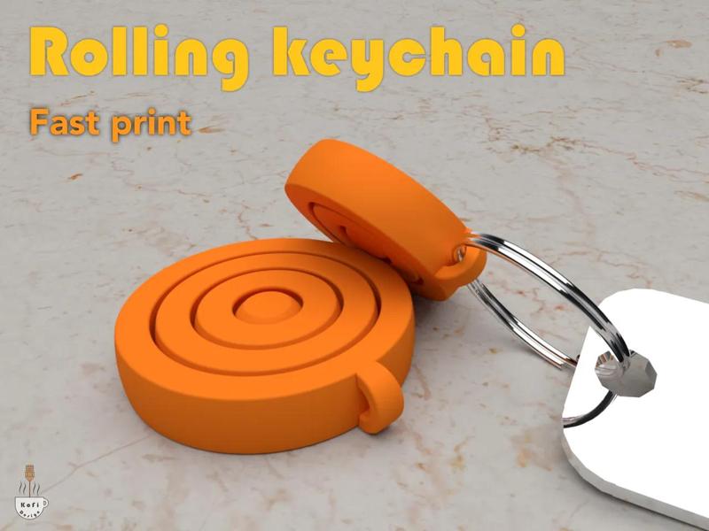 Keychain roller   