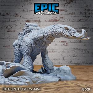 Giant Sloth Mount ‧ DnD Miniature ‧ Tabletop Miniatures ‧ Gaming Monster ‧ 3D Model ‧ RPG ‧ DnDminis ‧ STL FILE