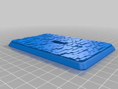 Brick Pattern Light Switch Cover