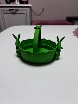 Easter bunny basket   