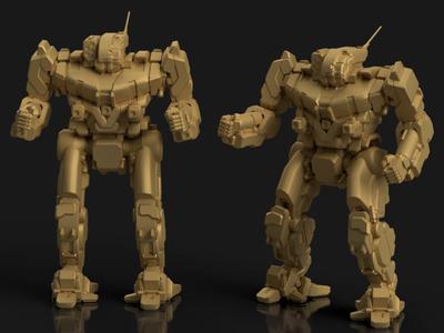 Grasshopper GHR-5H for Battletech