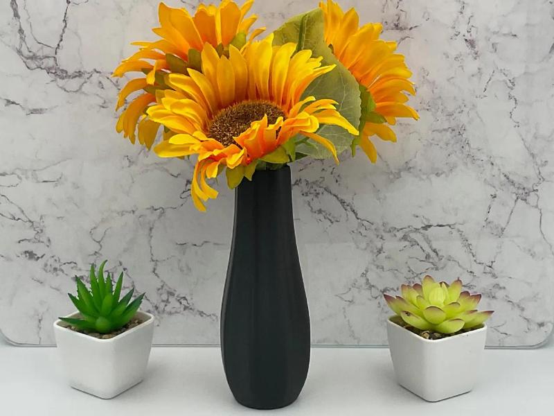 Modern Flower Vase | Simple Ornamental Vase | Home Decor |   