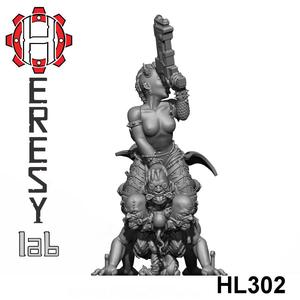 HL302 - Chaos Corruption Demon PinUp Topless