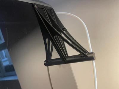Creality K1 Max bowden tube side mount   