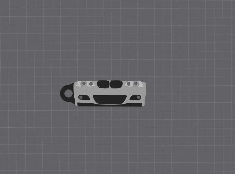 BMW M3 E46 Keychain   