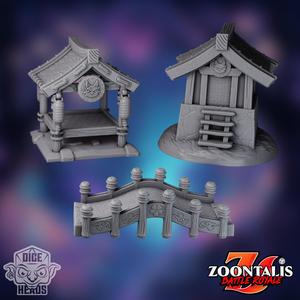 Shrine Terrain (pre-supported included)