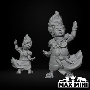 Halfling Adventuring Sorceress