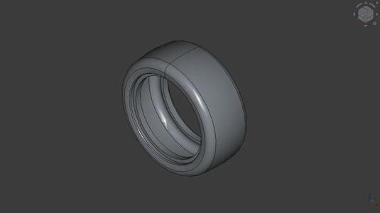 Tire 63x26 / RC / Wheel  Scale 1:10 / v.1   