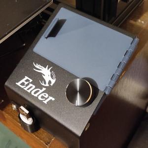 Electronic card protection with screen cover for ender3
