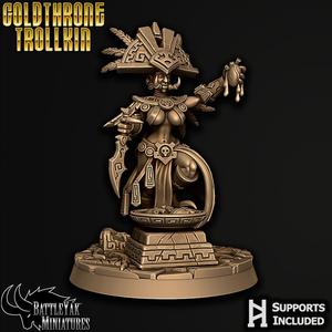 Trollkin Priestess of Tilja'Zan