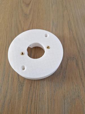 Ceiling light spacer with cablechannel space   